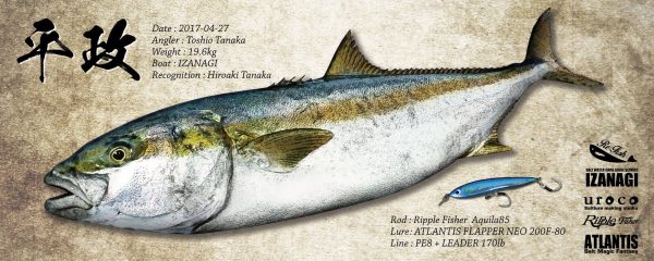 平政魚拓